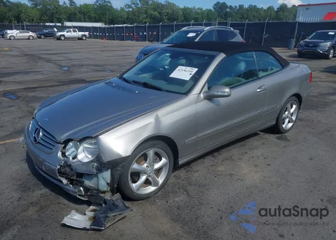 2005 Mercedes-Benz Clk 320 из США, поврежденный, VIN WDBTK65J25F146172